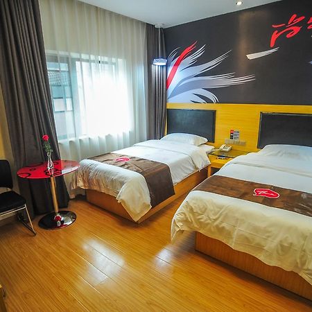 Thank Inn Chain Hotel Hunan Changsha Furong District Railway Station Exteriér fotografie