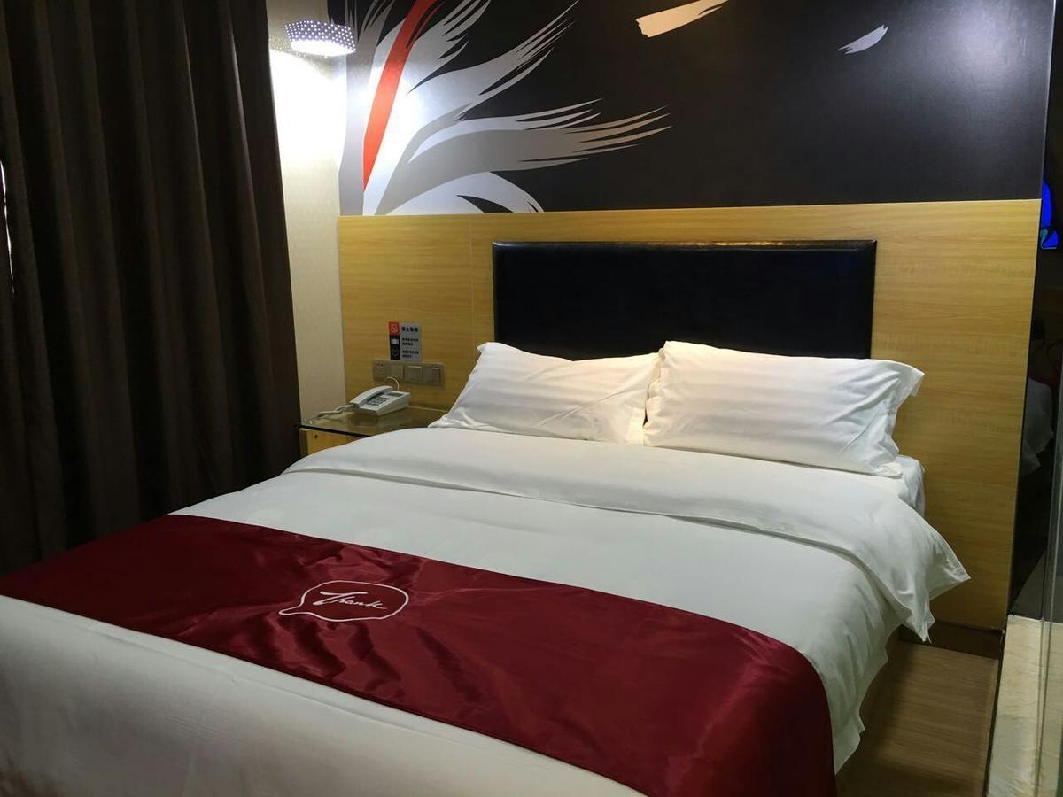 Thank Inn Chain Hotel Hunan Changsha Furong District Railway Station Exteriér fotografie